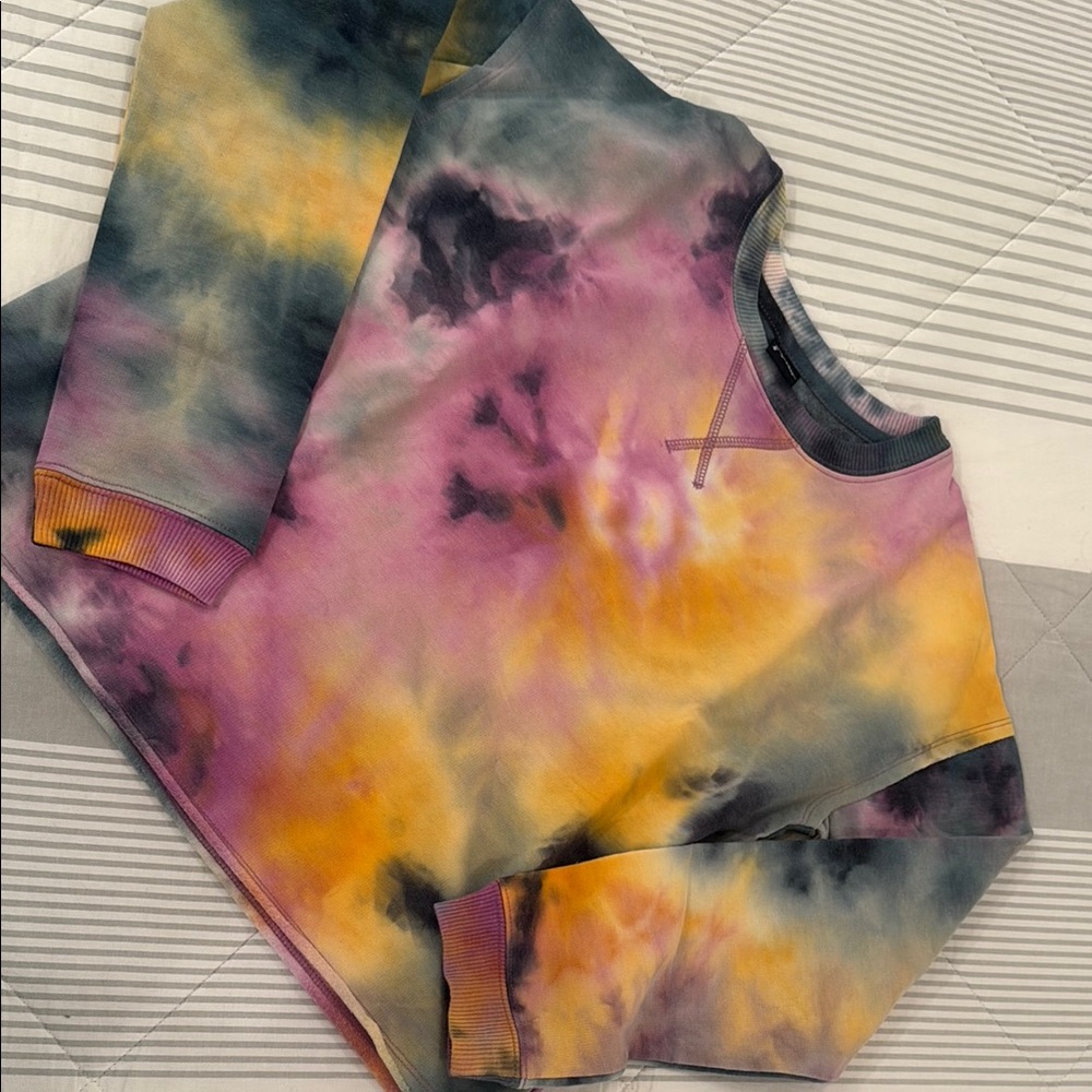 Art Class Multicolor Tie-Dye Sweatshirt